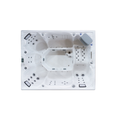 স্পা এবং ম্যাসেজের জন্য শক্তিশালী 3KW / 110 ~ 220V বৈদ্যুতিক হিটার সহ স্বতন্ত্র স্থিতিশীল আয়তক্ষেত্রাকার হট টব
